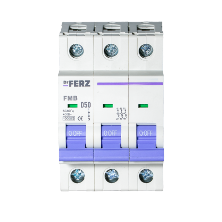 FMB-D 10kA 3P 50 х-ка D Автоматический выключатель